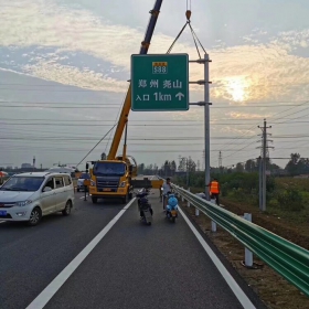 阿拉善盟高速公路标志牌工程